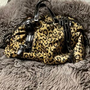 Victoria’s Secret Colin and Colette bag. Satin material. Pleather bottom.